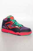 REE Reebok
                          The Court Victory Pump in White &amp; Green
