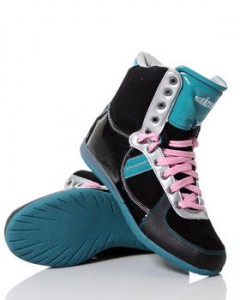 Be the star of the show with Punkrose’s Starlitt hi-top shoe.