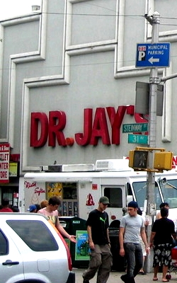 Dr Jays first store.