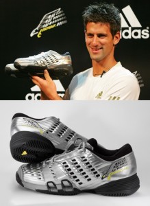 Novak Djokovic launches his Adidas “Falcon” Line.