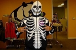 LRG's famous skull hoodie.